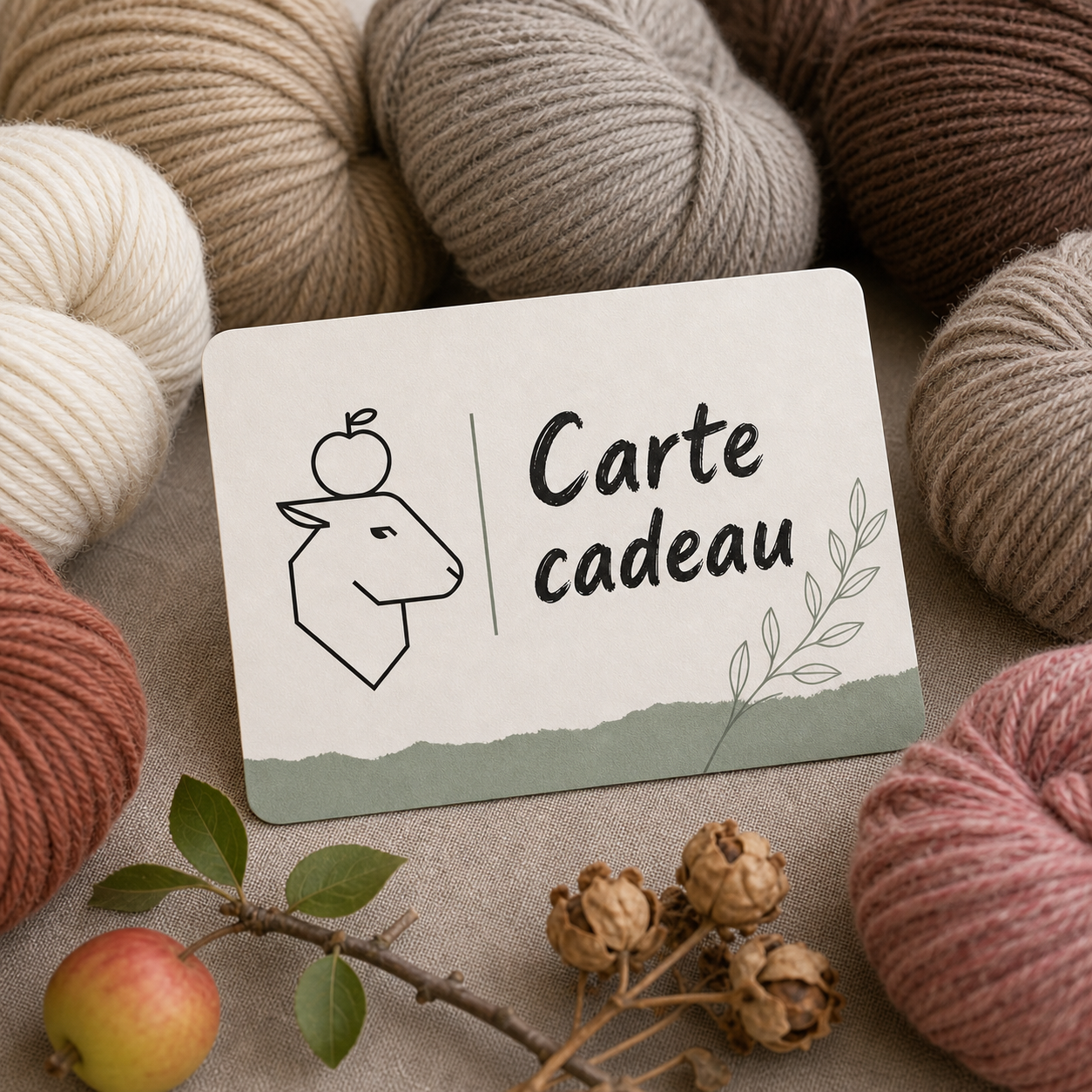 Carte cadeau Laine ... pour faire plaisir