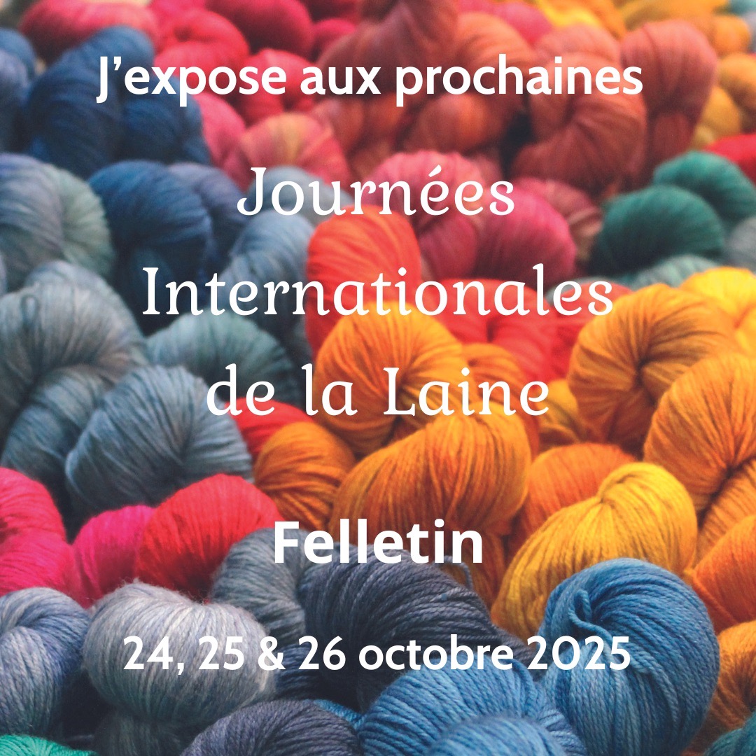 Journées Internationales de la Laine de Felletin (creuse) du 25 au 27 octobre 2025