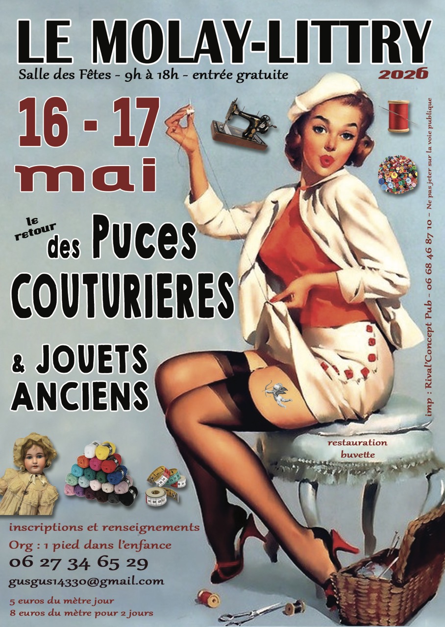 Puces de Couturières du Molay-Littry