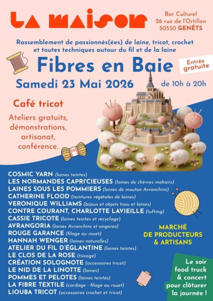 🧶 Fête de la laine & des arts du fil à Genêts