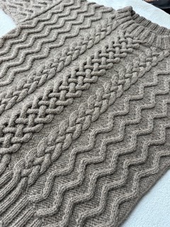 Le blocage des Tricots en laine