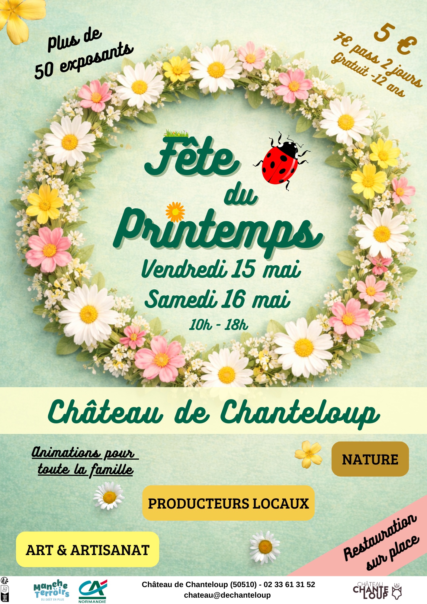 Fête du Printemps 2026 au Château de Chanteloup